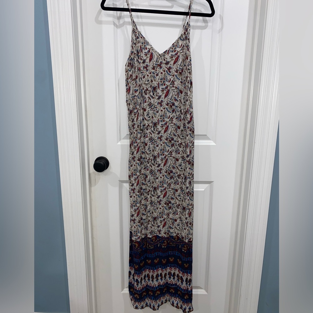 Spaghetti strap maxi dress